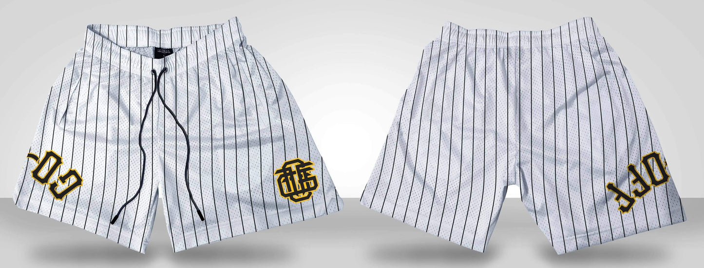 Go Off Shorts (White)